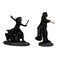Department 56 Harry Potter Village The Death Eaters Village Figurine Set, 2 Pieces 2.6in H